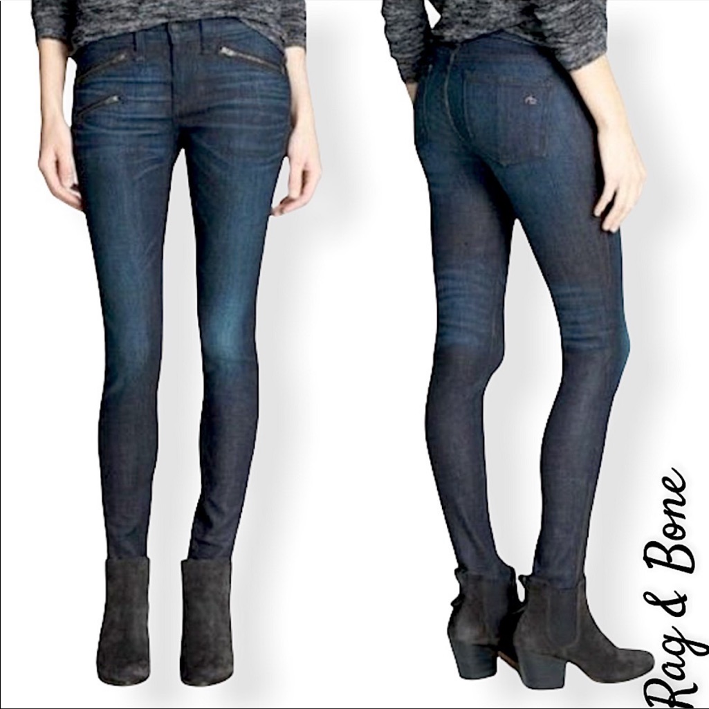 Rag & Bone Kensington Zip Denim